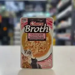 Inaba Churu Broth ( Chicken With Salmon Recipe 40g