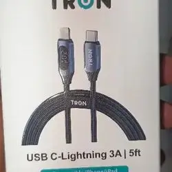 USB C-Lightning 3A/5ft TR75