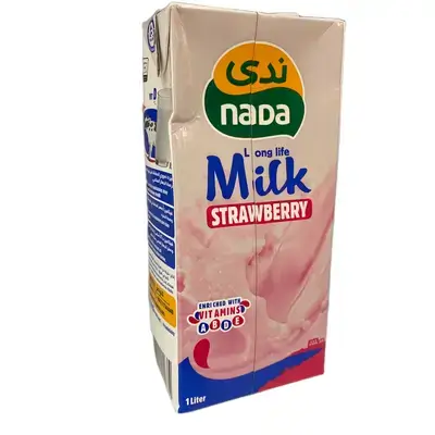 Nada Flavored Strawbry Milk 1l