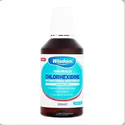 Wisdom Chorohexidine Mint Mouthwash