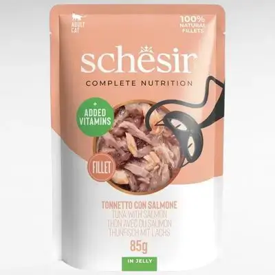 Schesir Tuna & Salmon in Jelly 85g