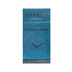 Perfect Fit Extended Pleasure Delay 12 Premium Condoms _ ALLUREX