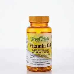 Green Field Nutritions Vitamin D3 1,000 IU (25 mcg)