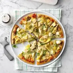 Pesto Chicken Pizza