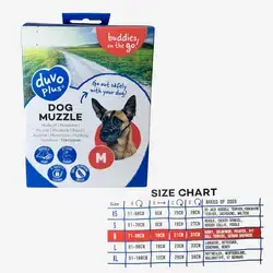 duvo plus dog muzzle M