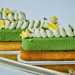 Pistachio Mousse Tart