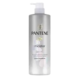 Micellar Detox & Scalp Cleanse White Charcoal Extract Scalp Shampoo 530ml _ PANTENE