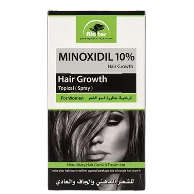 Minoxidil 10% Hair Growth Topical Spray for Women 65ml _ Alatar