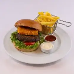 Mozzarella Beef Burger