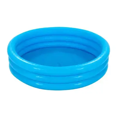 Intex Crystal Blue 3-Ring Inflatable Kids Swimming Pool (168cm x 38cm)