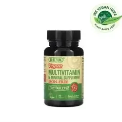 Vegan multivitamin&mineral supplement (iron free)90tablet (DEVA)