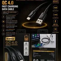 qc 4.0 usb-a to lightning quick charge