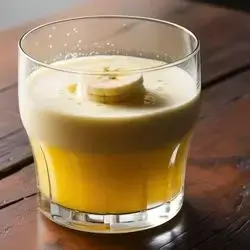 Milk And Banana Cocktail