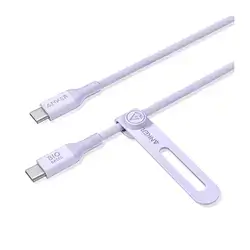 Durable. Fast Charging. Eco-Friendly. Anker USB-C To USB-C Cable (3 Ft, 240W, Bio-Based)