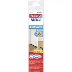 Tesamoll Door-To-Floor Brush Standard Brown