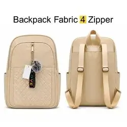 bag pack fabric ,for school ,big size 4 zipper .