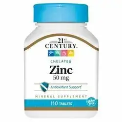 21 St Century Zinc 50mg 110 Tablets