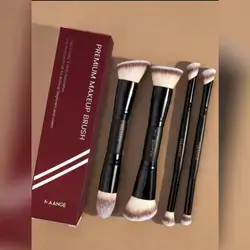 MAANGE 4pcs Professional Dual-Ended Makeup Brush Set