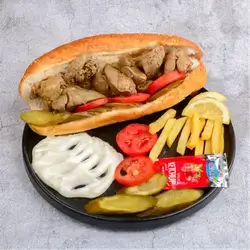 Chicken Liver in Turkish Bun