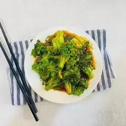 Brocoli With Brown Sause