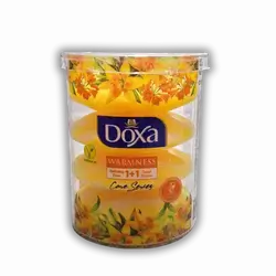 Doxa soap, yellow box, 360g x 4