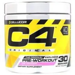 C4 Original Pre Workout Powder pink lemonade flavor 30 servings