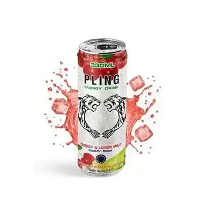 Pling Erergy Drink Cherry Mint330ml
