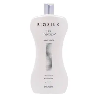 BioSilk Silk Therapy Conditioner, Moisturizes & Conditions Hair For Incredible Shine, Sulfate, Paraben, & Cruelty-Free, 1006 ml