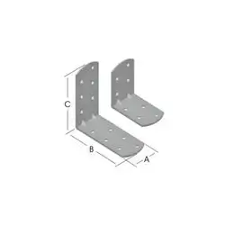 Round Head Profile Angle 90° 40X45X45