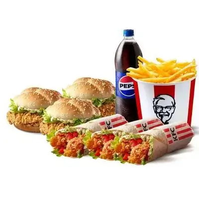 Sharing Meal Zinger Twist