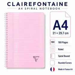Notebook,french , A4 Size,180 pages.