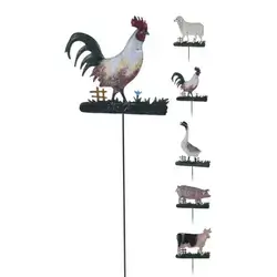 Garden Pick Farm Animals 5Ass