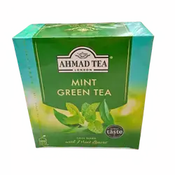 Ahmad Green Mint Travel Tea 100 Tea Bags