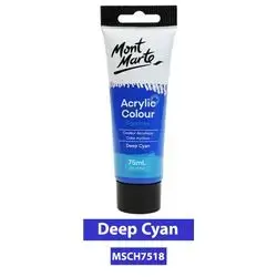 Acrylic ( Deep Cyan) 75 ml