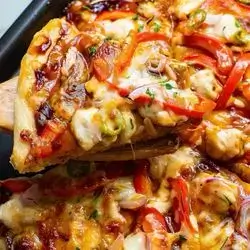 Mix BBQ Pizza, Small