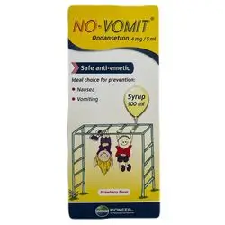 NO-VOMIT Anti-emetic Syrup Ondansetron - 100 ml Strawberry Flavour