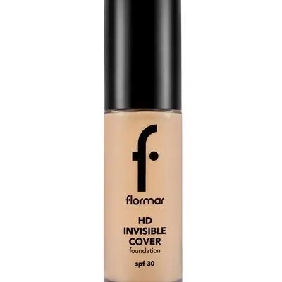 Flormar Invisible Cover Hd Foundation 050 Light Beige