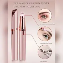 1pc Eyebrow Trimmer, Rechargeable Eyebrow Razor For Women