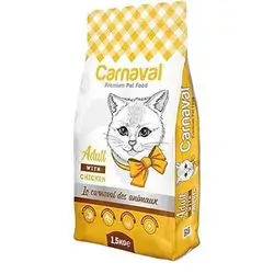 Carnaval Adult Dry Cat Food - Chicken, 1.5 kg