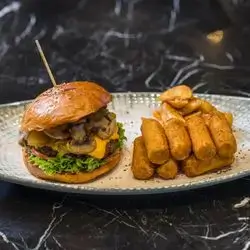 Mushroom Beef Burger