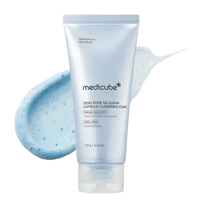 Zero Pore SA Clear Capsule Cleansing Foam 120g _ medicube