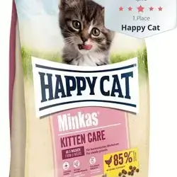 Happy cat minkas kitten Care from 5 weeks 1,5kg