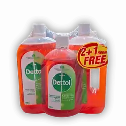 Original Dettol Cleaner 750 ml 1+2