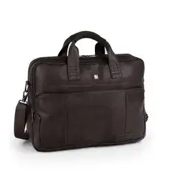 GABOL Status Laptop Briefcase 42x31x11 cm 3 15,6"İnch Brown