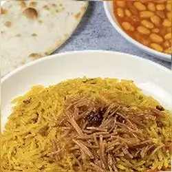 Plain Biryani With Broth