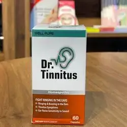 dr.tinnitus homeopathic fight ringing in the ears 1-ringing & buzzing in the ears 2-tinnitus symptoms 3-ear noise sensitivity to sound 60capsule