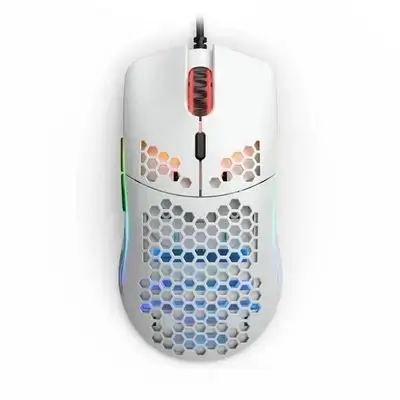 Glorious Model O- Wired Gaming Mouse (Matte White) – 58g