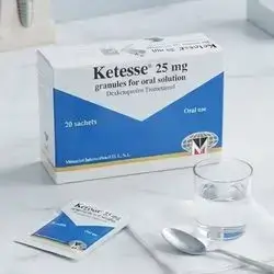 Ketesse 25mg (Dexketoprofen) granules for oral solution (1 sachet)