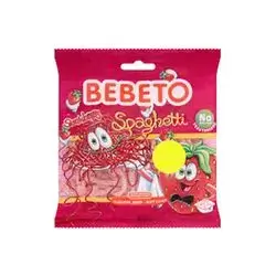 Bebeto Jelly Spaghetti Strawbery70g