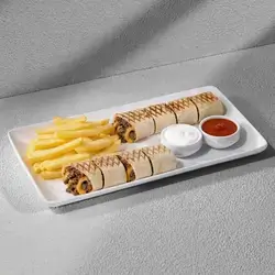 Meat Saj with Cheese